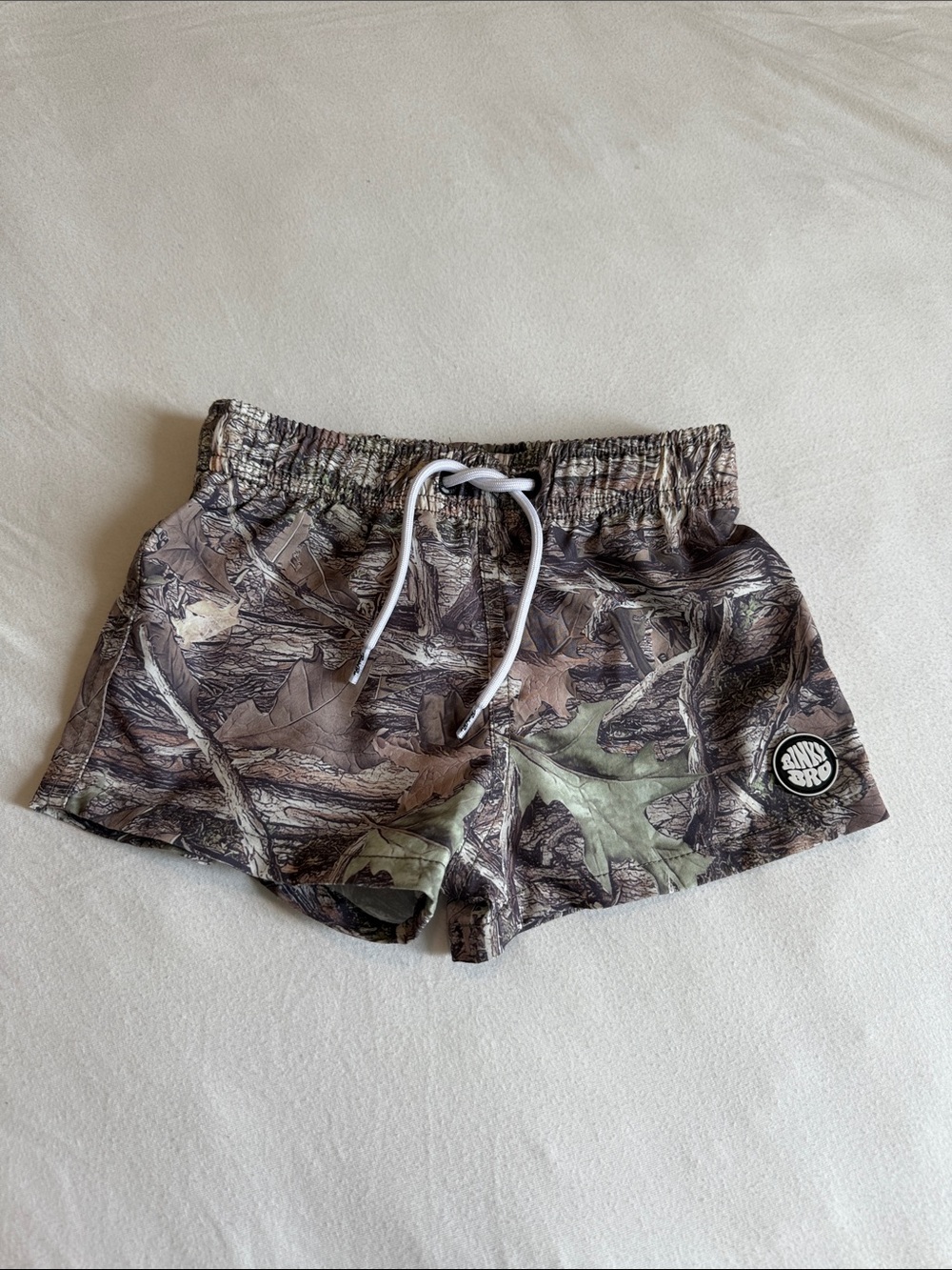Binky Bro Kids Camo Swim Trunks Size 2-3 Years